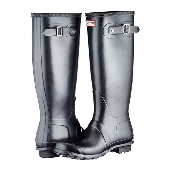 $180 HUNTER Nebula Original TALL Rain Boot WATERPROOF SNOW WINER 9 (G11) - Picture 1 of 8